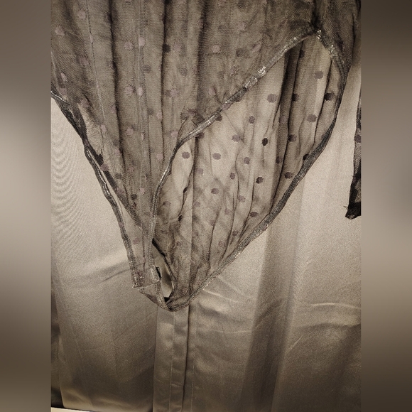 Forever 21 Black Asymmetrical Bodysuit - Picture 3 of 5